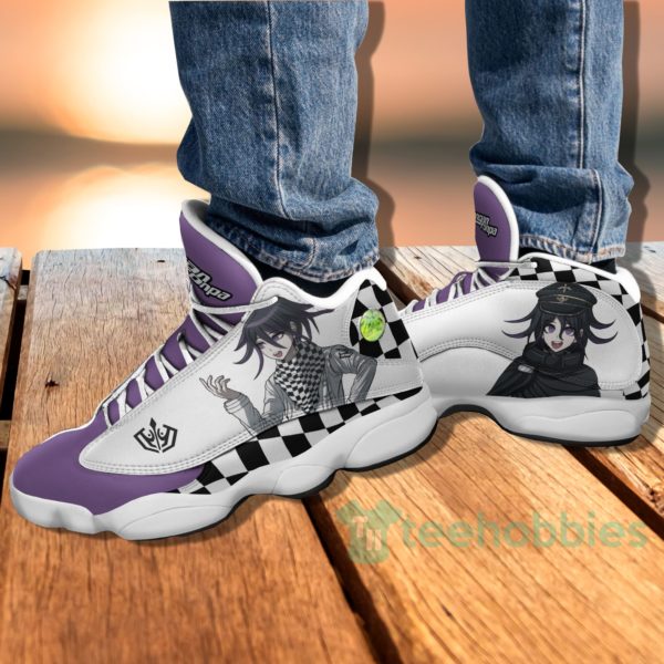 kokichi oma custom danganronpa anime air jordan 13 shoes 4 wpsDo 600x600px Kokichi Oma Custom Danganronpa Anime Air Jordan 13 Shoes