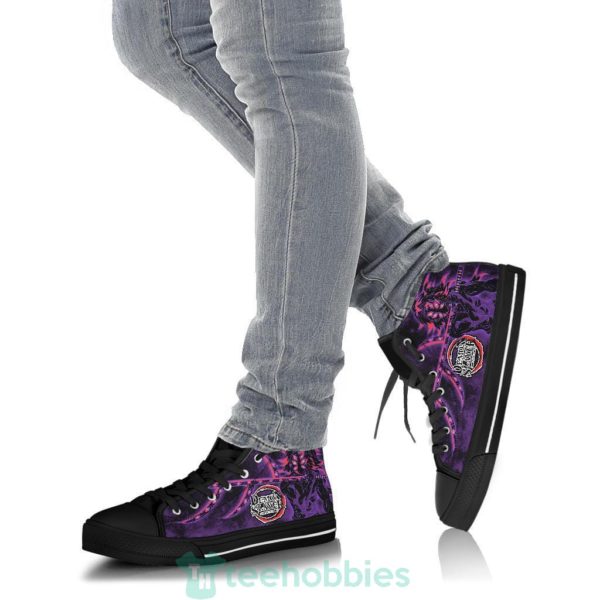 kokushibou kimetsu no yaiba high top shoes anime fan 5 HjWGR 600x600px Kokushibou Kimetsu No Yaiba High Top Shoes Anime Fan