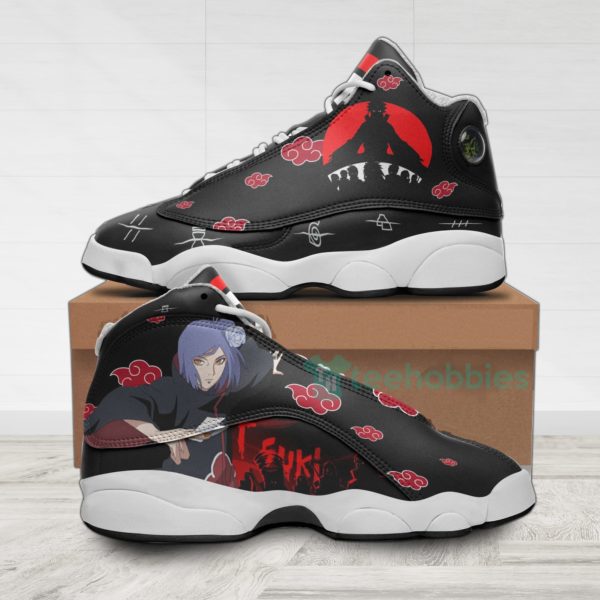 konan akatsuki custom nrt anime air jordan 13 shoes 1 GucTZ 600x600px Konan Akatsuki Custom Nrt Anime Air Jordan 13 Shoes