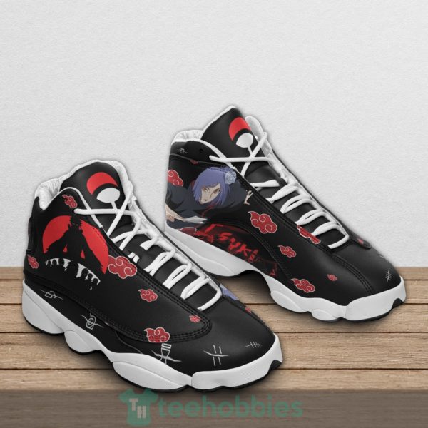 konan akatsuki custom nrt anime air jordan 13 shoes 2 TaoBF 600x600px Konan Akatsuki Custom Nrt Anime Air Jordan 13 Shoes