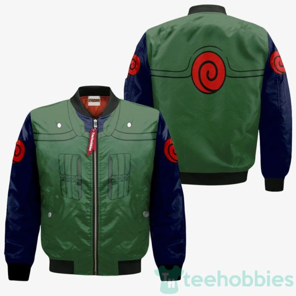 konohagakure custom naruto cosplay bomber jacket 3 Un0q7 600x600px Konohagakure Custom Naruto Cosplay Bomber Jacket