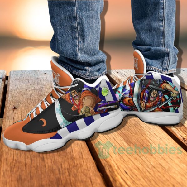 kozuki oden custom one piece anime air jordan 13 shoes 4 SEe3a 600x600px Kozuki Oden Custom One Piece Anime Air Jordan 13 Shoes