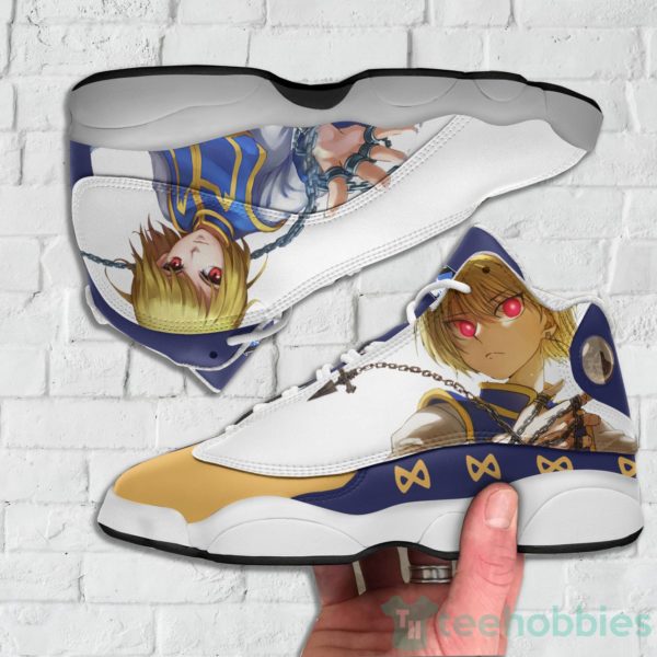 kurapika custom hunter anime air jordan 13 shoes 3 qSs1L 600x600px Kurapika Custom Hunter Anime Air Jordan 13 Shoes