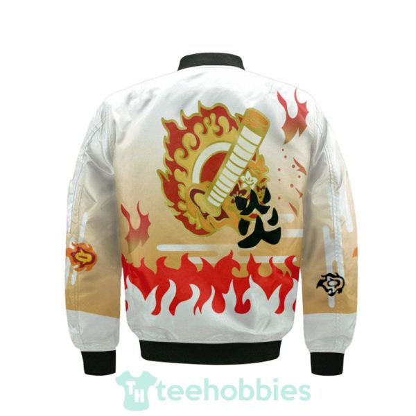 kyojuro rengoku custom demon slayer cosplay bomber jacket 2 6mWRZ 600x600px Kyojuro Rengoku Custom Demon Slayer Cosplay Bomber Jacket