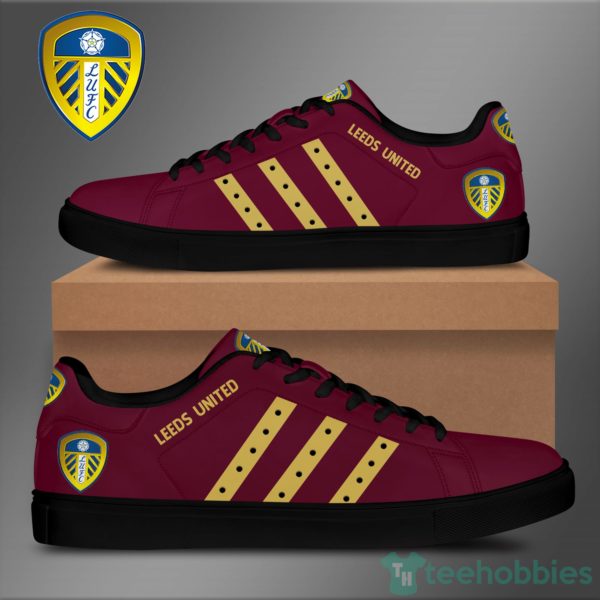 leeds united f.c cardinal red low top skate shoes 2 RX26L 600x600px Leeds United F.C Cardinal Red Low Top Skate Shoes