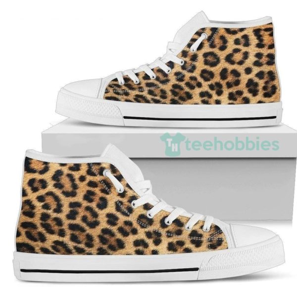 leopard fur print high top shoes funny gift idea 2 vA5Ky 600x579px Leopard Fur Print High Top Shoes Funny Gift Idea