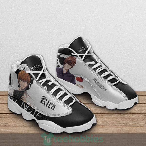 light yagami custom death note anime air jordan 13 shoes 2 AFNB8 600x600px Light Yagami Custom Death Note Anime Air Jordan 13 Shoes