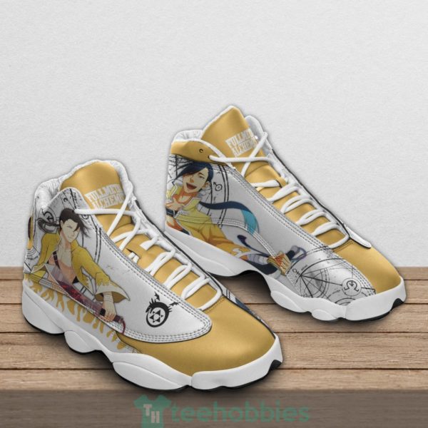 ling yao custom anime fullmetal alchemist air jordan 13 shoes 2 SMpIG 600x600px Ling Yao Custom Anime Fullmetal Alchemist Air Jordan 13 Shoes