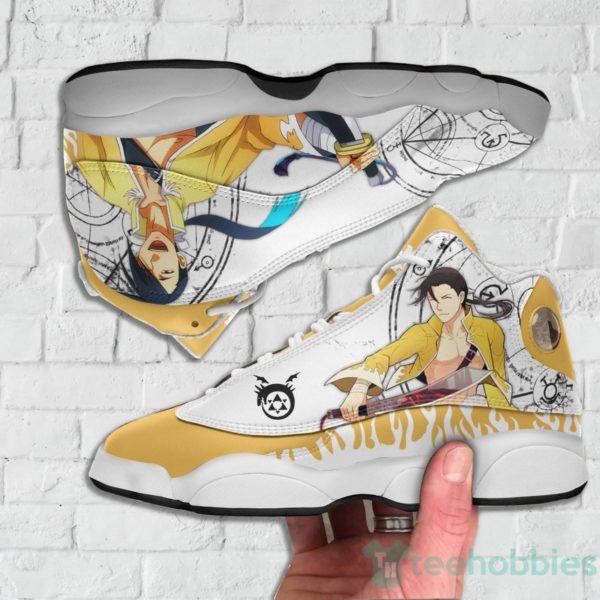 ling yao custom anime fullmetal alchemist air jordan 13 shoes 4 NEdRi 600x600px Ling Yao Custom Anime Fullmetal Alchemist Air Jordan 13 Shoes