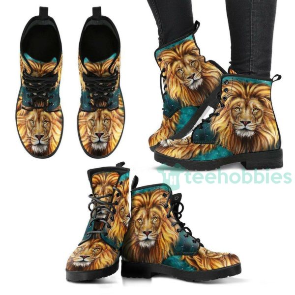 lion leather boots shoes 1 HZkuH 600x600px Lion Leather Boots Shoes