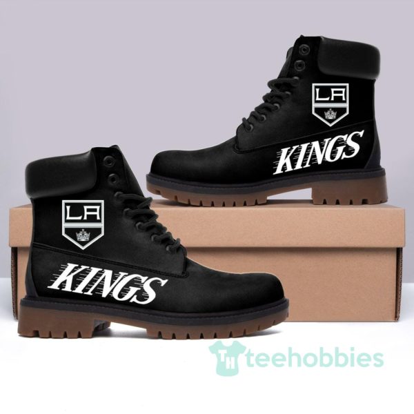 los angeles kings hockey leather boots men women shoes 1 5YC87 600x600px Los Angeles Kings Hockey Leather Boots Men Women Shoes