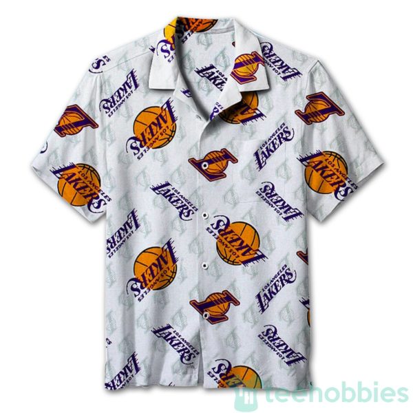los angeles lakers vintage hawaiian shirt 1 32gSl 600x600px Los Angeles Lakers Vintage Hawaiian Shirt