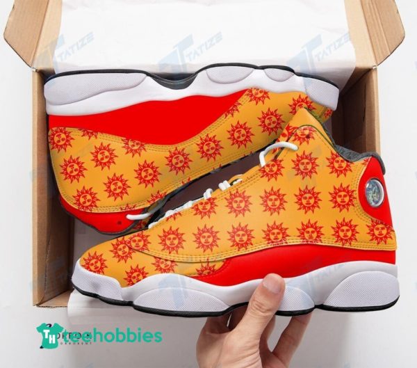 lsd organge stamp air jordan 13 sneaker shoes 2 1vKPA 600x529px Lsd Organge Stamp Air Jordan 13 Sneaker Shoes