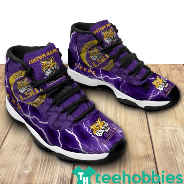 lsu tigers custom name air jordan 11 shoes sneakers mens womens personalized gifts 2 TKrzZ 600x600px LSU Tigers Custom Name Air Jordan 11 Shoes Sneakers Mens Womens Personalized Gifts