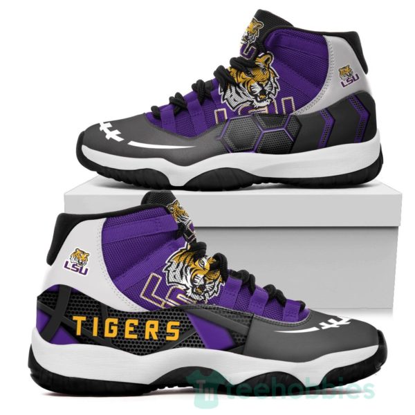 lsu tigers new air jordan 11 shoes design 1 1nWAl 600x600px LSU Tigers New Air Jordan 11 Shoes Design
