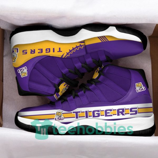 lsu tigers new air jordan 11 sneakers shoes concord bred retro design men women 2 pda93 600x600px LSU Tigers New Air Jordan 11 Sneakers Shoes Concord Bred Retro Design Men Women