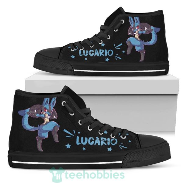 lucario sneakers high top shoes gift idea 3 0V3N1 600x600px Lucario Sneakers High Top Shoes Gift Idea
