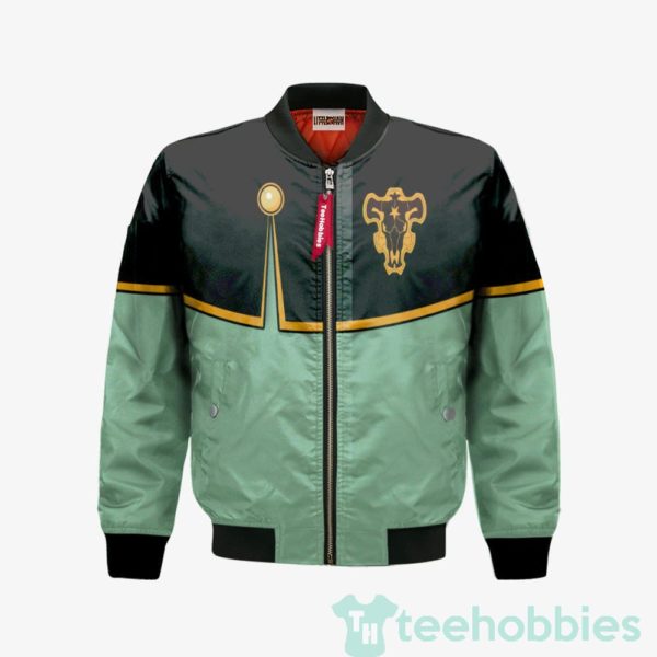 luck voltia custom black clover cosplay bomber jacket 1 bH7wt 600x600px Luck Voltia Custom Black Clover Cosplay Bomber Jacket