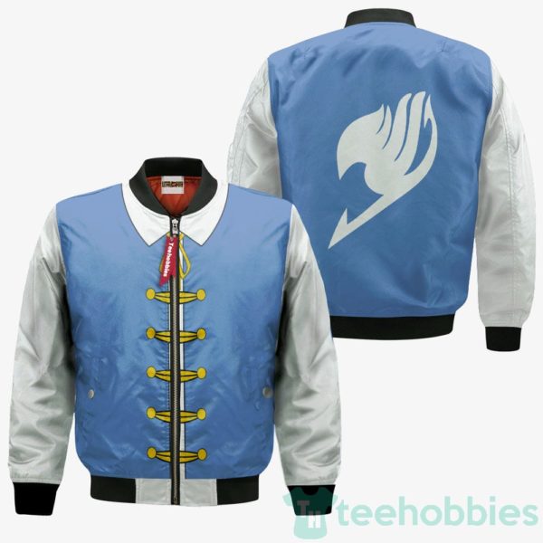 lucy heartfilia custom fairy tail cosplay bomber jacket 3 kzORI 600x600px Lucy Heartfilia Custom Fairy Tail Cosplay Bomber Jacket