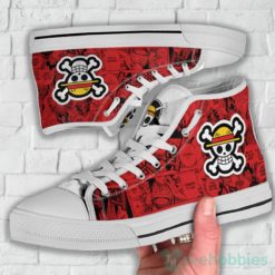 luffy jolly roger high top canvas shoes 3 8ToI6 247x247px Luffy Jolly Roger High Top Canvas Shoes