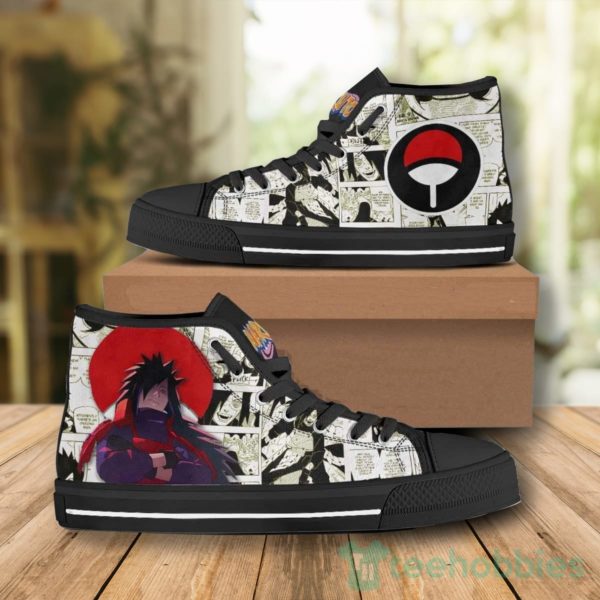 madara uchiha naruto high top canvas shoes 2 4k4z5 600x600px Madara Uchiha Naruto High Top Canvas Shoes
