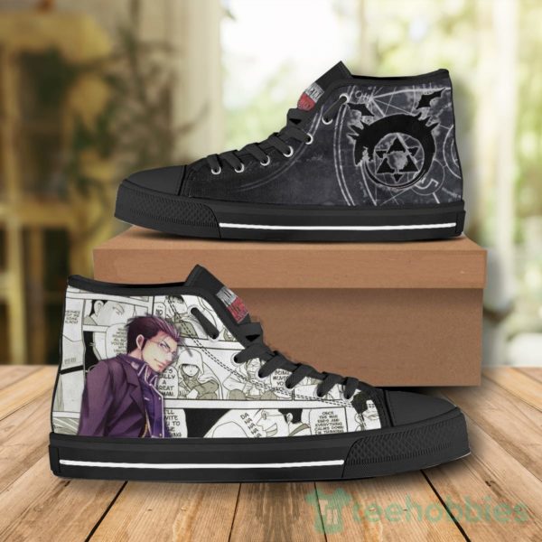 maes hughes high top canvas shoes custom fullmetal alchemist 2 vjjp7 600x600px Maes Hughes High Top Canvas Shoes Custom Fullmetal Alchemist