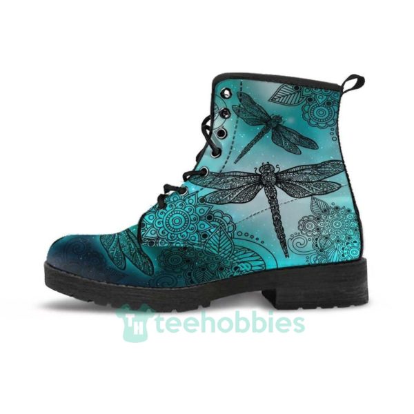 magic dragonflies green leather boots shoes 1 2WBxz 600x600px Magic Dragonflies Green Leather Boots Shoes