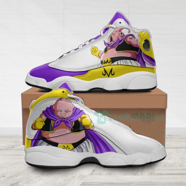majin buu custom dragon ball anime air jordan 13 shoes 1 ecn1c 600x600px Majin Buu Custom Dragon Ball Anime Air Jordan 13 Shoes