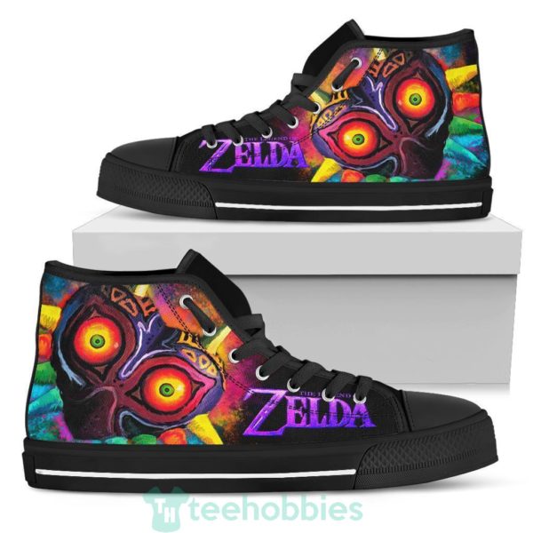 majoras sneakers legend of zelda high top shoes 3 hkGWT 600x600px Majora's Sneakers Legend Of Zelda High Top Shoes