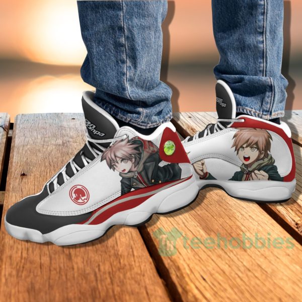 makoto naegi custom danganronpa anime air jordan 13 shoes 4 N91Op 600x600px Makoto Naegi Custom Danganronpa Anime Air Jordan 13 Shoes