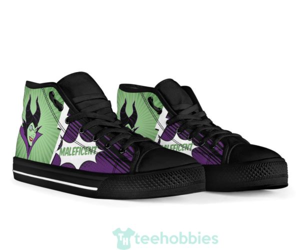 maleficent sneakers villain high top shoes fan gift 3 Krdt3 600x500px Maleficent Sneakers Villain High Top Shoes Fan Gift