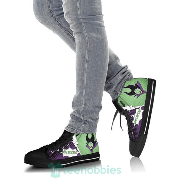 maleficent sneakers villain high top shoes fan gift 5 Mo1d7 600x600px Maleficent Sneakers Villain High Top Shoes Fan Gift