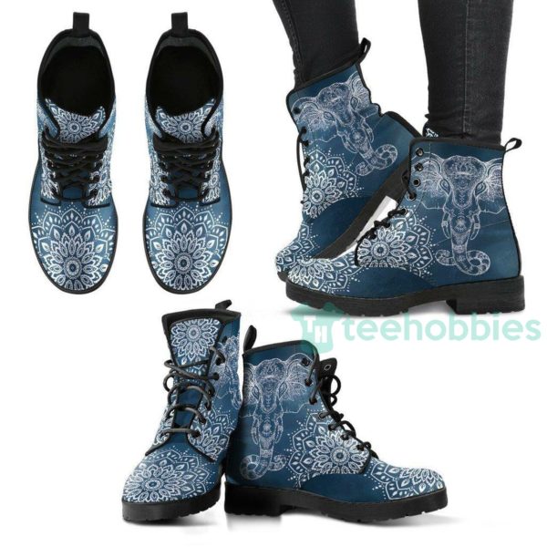 mandala elephant leather boots shoes 1 4Z5E3 600x600px Mandala Elephant Leather Boots Shoes