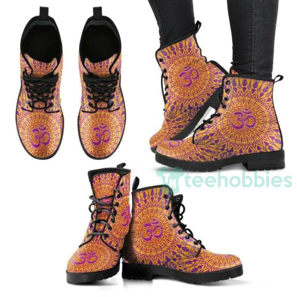 mandala ohm leather boots shoes 1 t14lh 600x600px Mandala Ohm Leather Boots Shoes