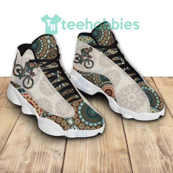 mandala pattern cycling air jordan 13 sneaker shoes 2 9yHIQ 600x600px Mandala Pattern Cycling Air Jordan 13 Sneaker Shoes