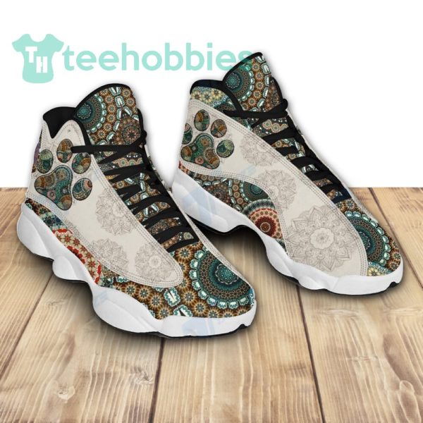 mandala pattern dog air jordan 13 sneaker shoesi shoes 2 1BWrQ 600x600px Mandala Pattern Dog Air Jordan 13 Sneaker Shoesi Shoes