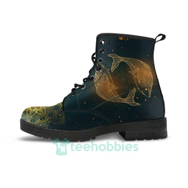 mandala pisces leather boots shoes 1 isuMB 600x600px Mandala Pisces Leather Boots Shoes