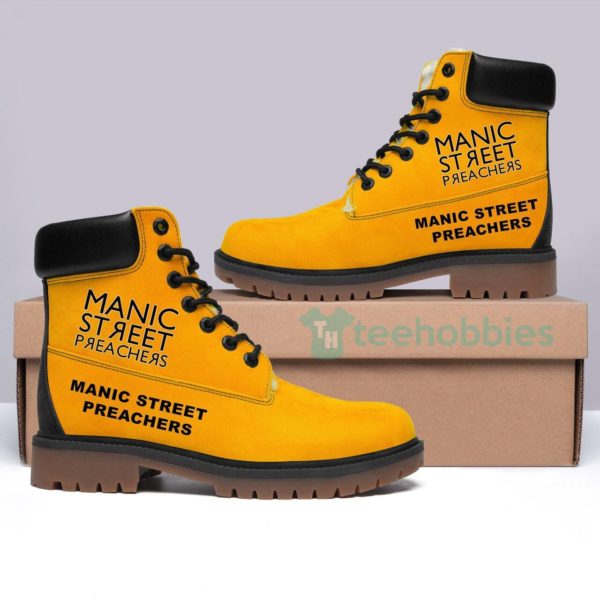 manic street preachers rock band winter leather boots 1 chSwL 600x600px Manic Street Preachers Rock Band Winter Leather Boots