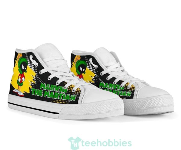 marvin the martian sneakers high top shoes fan 4 45A4a 600x500px Marvin The Martian Sneakers High Top Shoes Fan