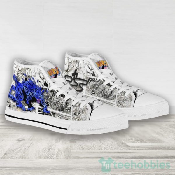 matatabi tailed beast high top canvas shoes custom naruto 4 OJLoB 600x600px Matatabi Tailed Beast High Top Canvas Shoes Custom Naruto