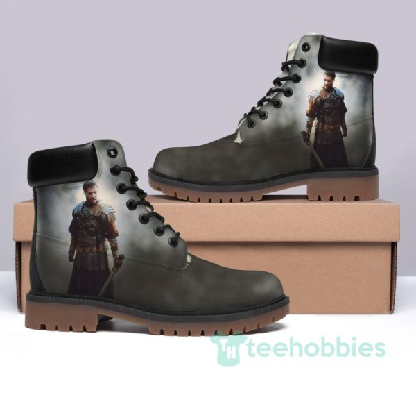 maximus decimus meridius best movie character leather boots men women shoes 1 k19tC 600x582px Maximus Decimus Meridius Best Movie Character Leather Boots Men Women Shoes