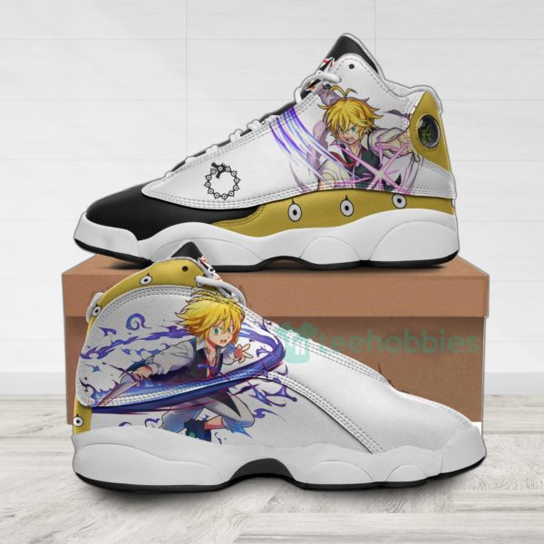 meliodas custom the seven deadly sins anime air jordan 13 shoes 1 FFbyh 600x600px Meliodas Custom The Seven Deadly Sins Anime Air Jordan 13 Shoes