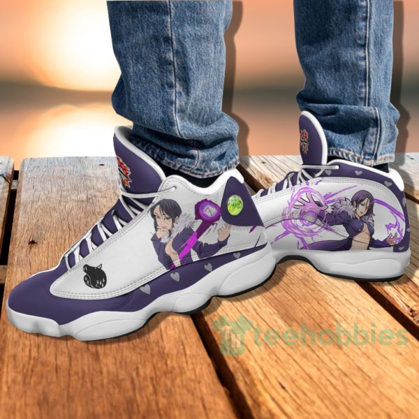 merlin custom the seven deadly sins anime air jordan 13 shoes 4 5cAKR 600x600px Merlin Custom The Seven Deadly Sins Anime Air Jordan 13 Shoes