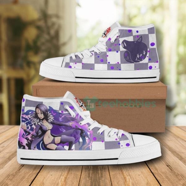 merlin high top canvas shoes custom the seven deadly sins 1 hoM0e 600x600px Merlin High Top Canvas Shoes Custom The Seven Deadly Sins