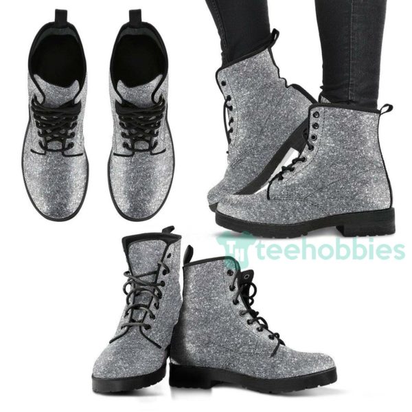 metallic effect leather boots shoes 1 R6mdj 600x600px Metallic Effect Leather Boots Shoes