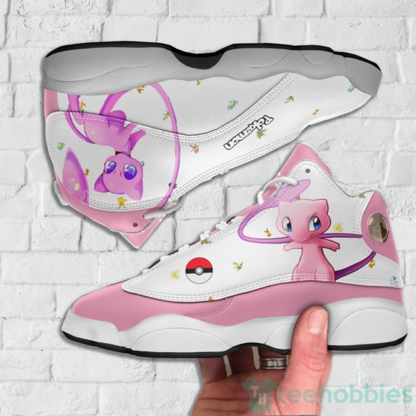 mew custom pokemon anime air jordan 13 shoes 3 hWDts 600x600px Mew Custom Pokemon Anime Air Jordan 13 Shoes