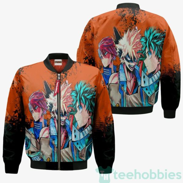 mha shouto izuku katsuki cosplay bomber jacket 3 dLuep 600x600px MHA Shouto Izuku Katsuki Cosplay Bomber Jacket