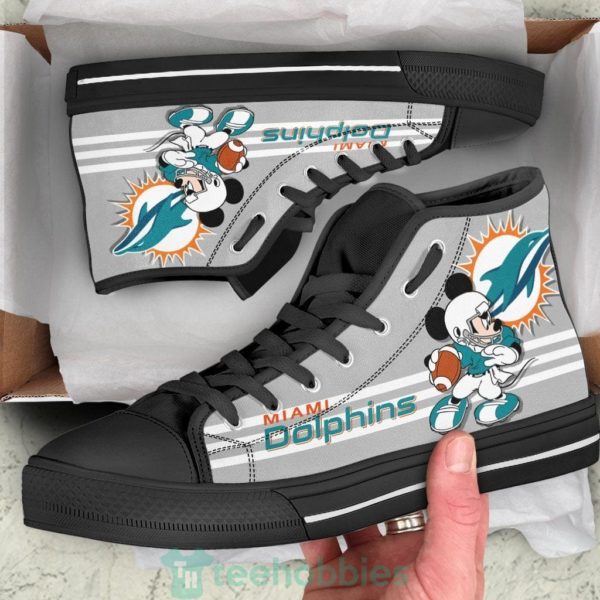 miami dolphins sneakers high top shoes fan gift 1 QUvVO 600x600px Miami Dolphins Sneakers High Top Shoes Fan Gift