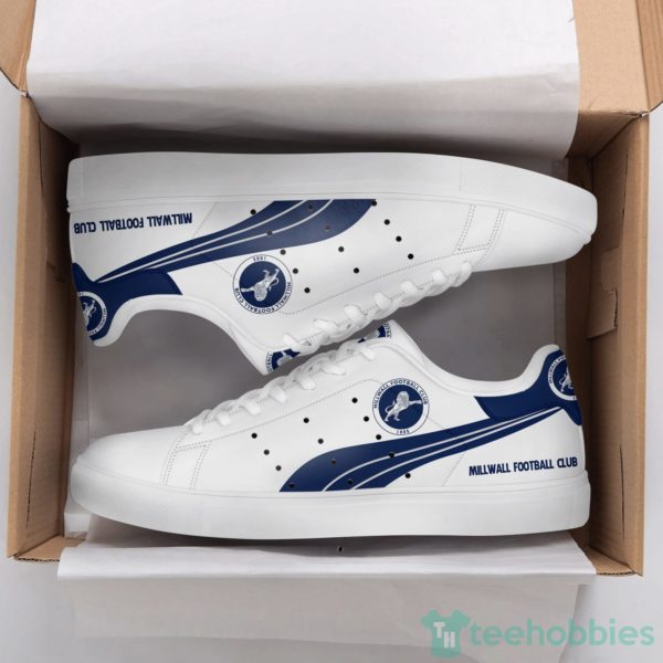 millwall football club white low top skate shoes 1 GEPLl 600x600px Millwall Football Club White Low Top Skate Shoes