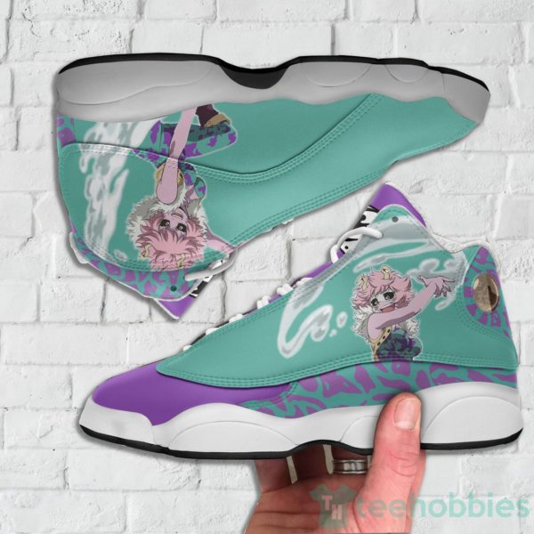mina ashido custom my hero academia anime air jordan 13 shoes 3 s79Il 600x600px Mina Ashido Custom My Hero Academia Anime Air Jordan 13 Shoes